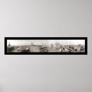 Indianapolis, IM Foto 1914 Poster