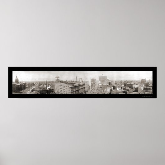 Indianapolis, IM Foto 1914 Poster (Vorne)
