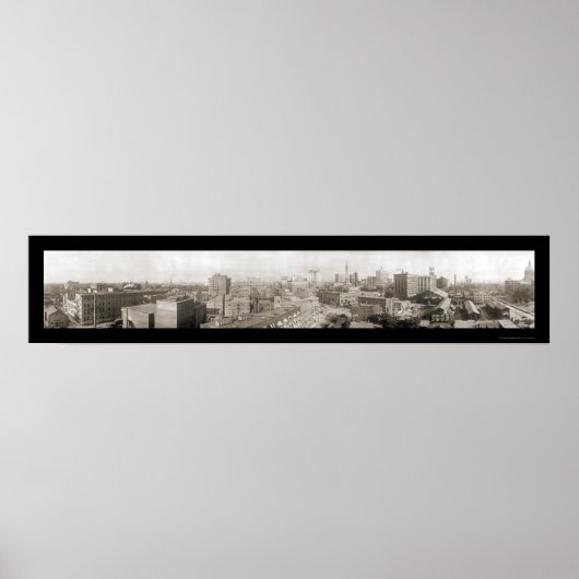 Indianapolis, IM Foto 1914 Poster (Vorne)
