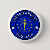 Indianapolis Indiana Button (Vorderseite)