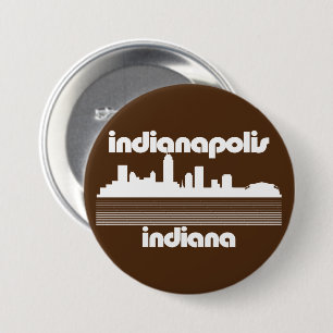 Indianapolis Indiana Button