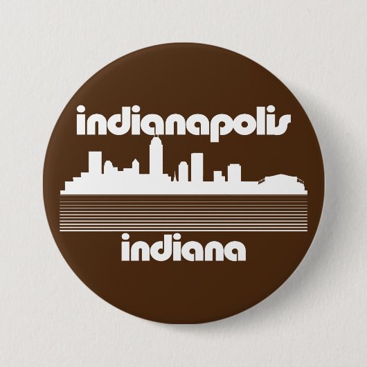 Indianapolis Indiana Button (Vorderseite)