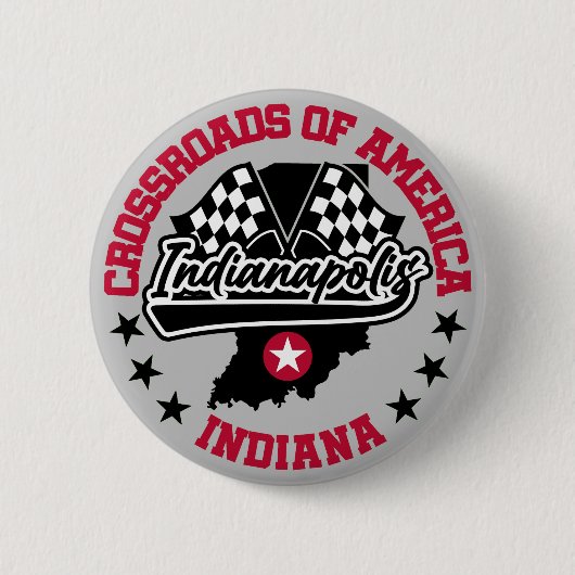 Indianapolis, Indiana Button (Vorderseite)