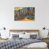 Indianapolis, Indiana - Große Briefszenen 3 Leinwanddruck (Insitu (Schlafzimmer))