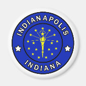 Indianapolis Indiana Magnet (Vorne)