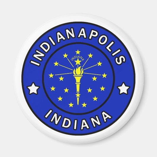 Indianapolis Indiana Magnet (Vorne)