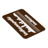 Indianapolis Indiana Magnet (Rechte Seite)