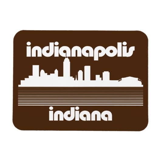 Indianapolis Indiana Magnet (Horizontal)