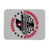 Indianapolis, Indiana Magnet (Horizontal)