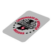 Indianapolis, Indiana Magnet (Linke Seite)