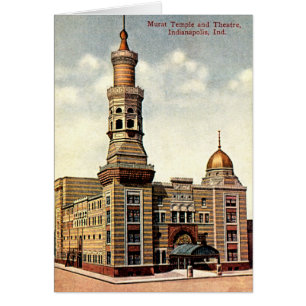 Indianapolis, Indiana Murat Temple 1910
