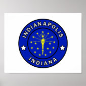 Indianapolis Indiana Poster (Vorne)