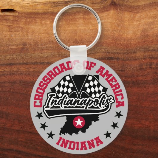 Indianapolis, Indiana Schlüsselanhänger (Vorderseite)