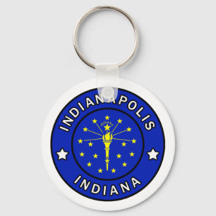 Indianapolis Indiana Schlüsselanhänger
