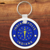 Indianapolis Indiana Schlüsselanhänger (Vorderseite)