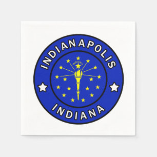 Indianapolis Indiana Serviette