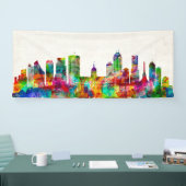 Indianapolis Indiana Skyline Banner (Messe)