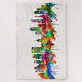 Indianapolis Indiana Skyline Puzzle (Vertikal)