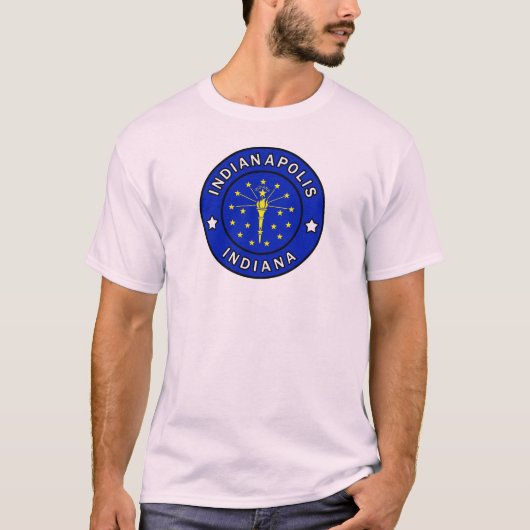 Indianapolis Indiana T-Shirt (Vorderseite)