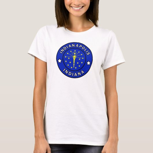 Indianapolis Indiana T-Shirt (Vorderseite)
