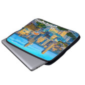 Indianapolis, Indiana, USA Laptopschutzhülle (Vorne Knopf)