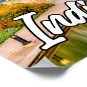 Indianapolis, Indiana, USA Poster (Ecke)