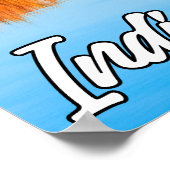 Indianapolis, Indiana, USA Poster (Ecke)