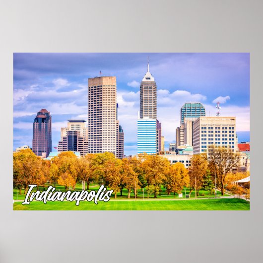 Indianapolis, Indiana, USA Poster (Vorne)