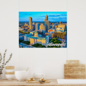 Indianapolis, Indiana, USA Poster (Küche)