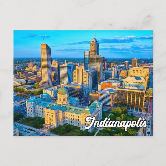 Indianapolis, Indiana, USA Postkarte (Vorderseite)