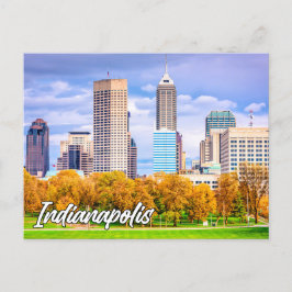 Indianapolis, Indiana, USA Postkarte