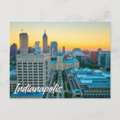 Indianapolis, Indiana, USA Postkarte (Vorderseite)