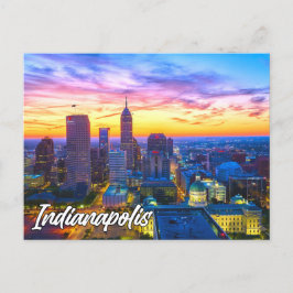 Indianapolis, Indiana, USA Postkarte
