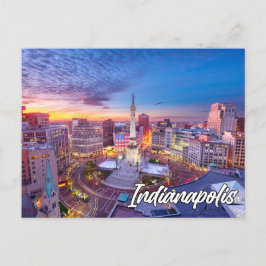 Indianapolis, Indiana, USA Postkarte