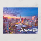 Indianapolis, Indiana, USA Postkarte (Vorderseite)