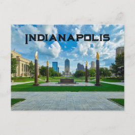 Indianapolis, Indiana, USA Postkarte