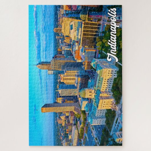 Indianapolis, Indiana, USA Puzzle (Vertikal)