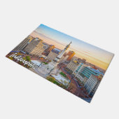 Indianapolis, Indiana, Vereinigte Staaten Fußmatte (Schrägansicht)