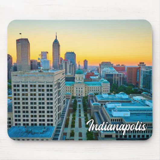 Indianapolis, Indiana, Vereinigte Staaten Mousepad (Vorne)