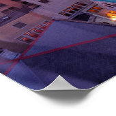 Indianapolis, Indiana, Vereinigte Staaten Poster (Ecke)