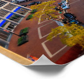 Indianapolis, Indiana, Vereinigte Staaten Poster (Ecke)