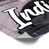 Indianapolis, Indiana, Vereinigte Staaten Poster (Ecke)