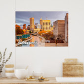 Indianapolis, Indiana, Vereinigte Staaten Poster (Küche)