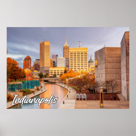 Indianapolis, Indiana, Vereinigte Staaten Poster