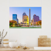 Indianapolis, Indiana, Vereinigte Staaten Poster (Küche)