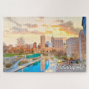 Indianapolis, Indiana, Vereinigte Staaten Puzzle