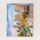 Indianapolis, Indiana, Vereinigte Staaten Puzzle (Vertikal)