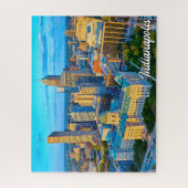 Indianapolis, Indiana, Vereinigte Staaten Puzzle (Vertikal)