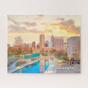 Indianapolis, Indiana, Vereinigte Staaten Puzzle