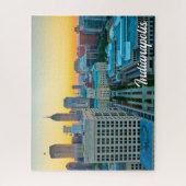 Indianapolis, Indiana, Vereinigte Staaten Puzzle (Vertikal)